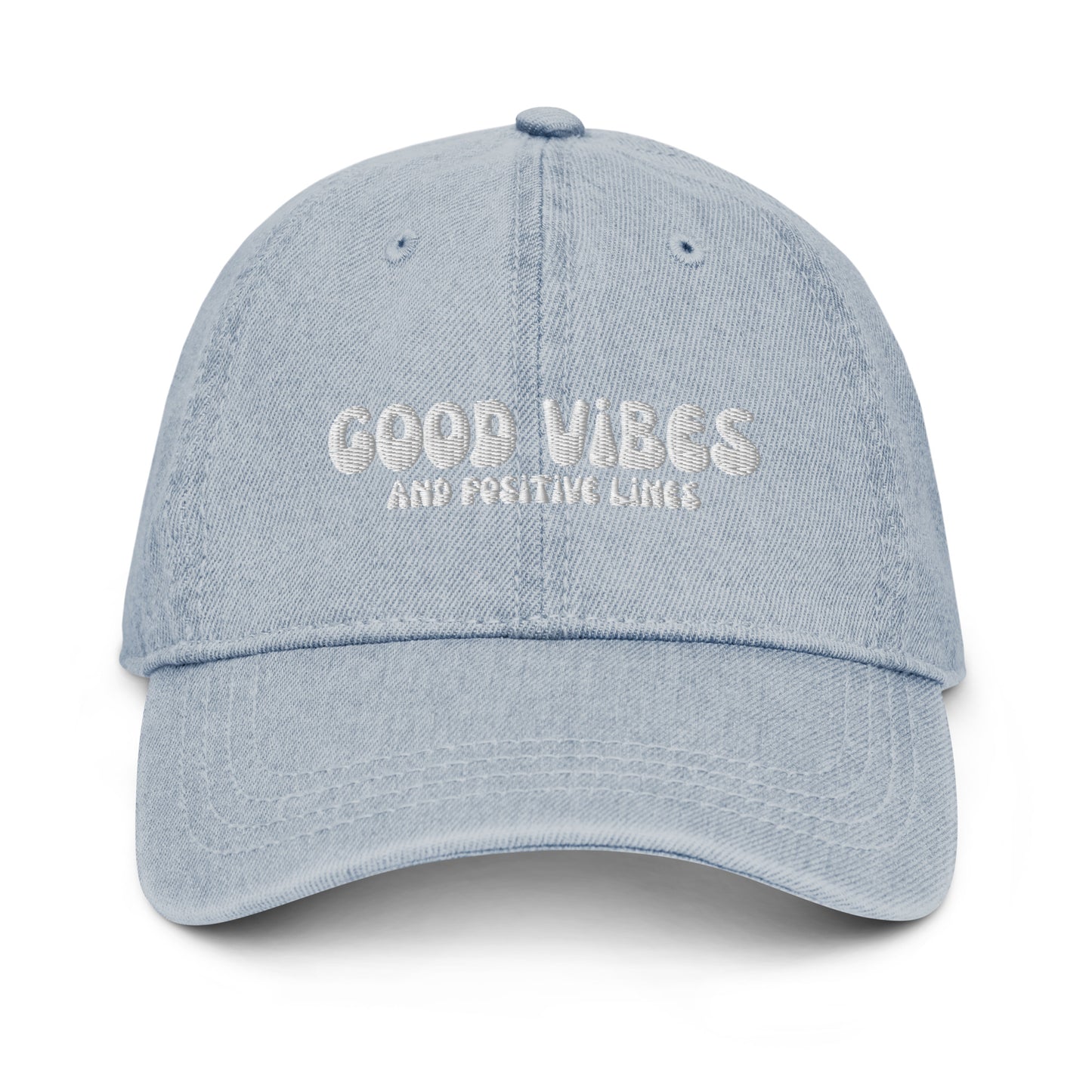 Good Vibes and Positive Lines Cap