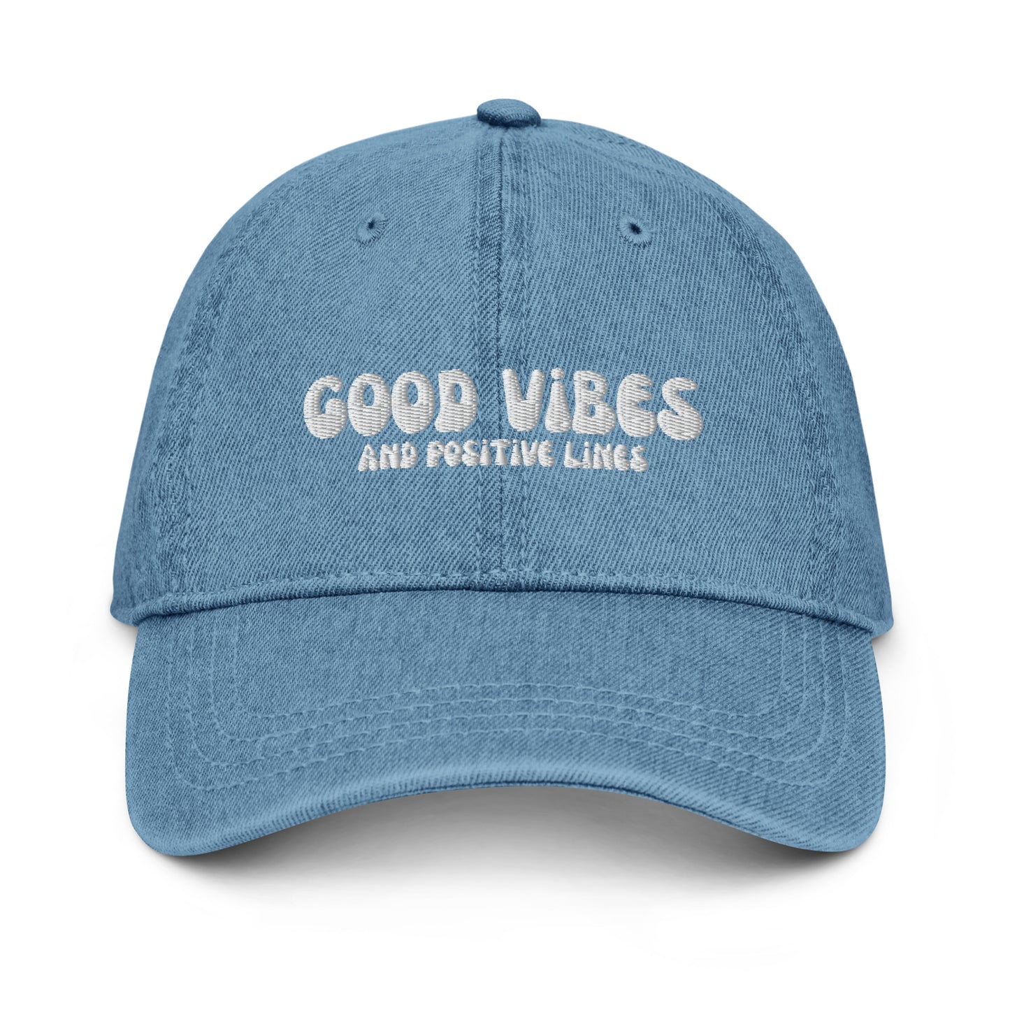 Good Vibes and Positive Lines Cap