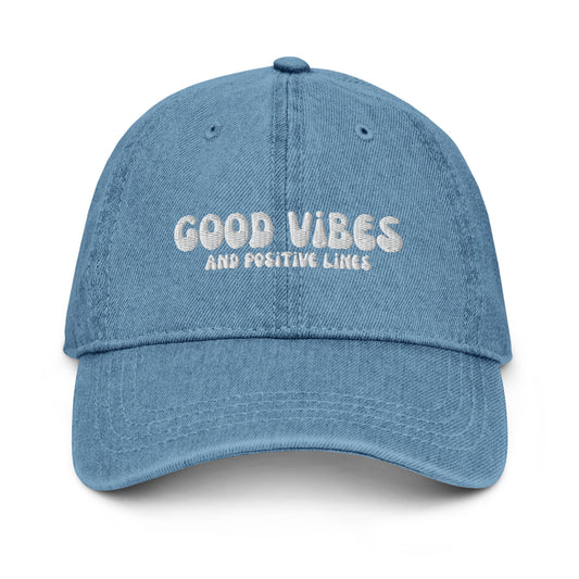 Good Vibes and Positive Lines Cap