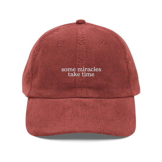 Corduroy Miracles Cap